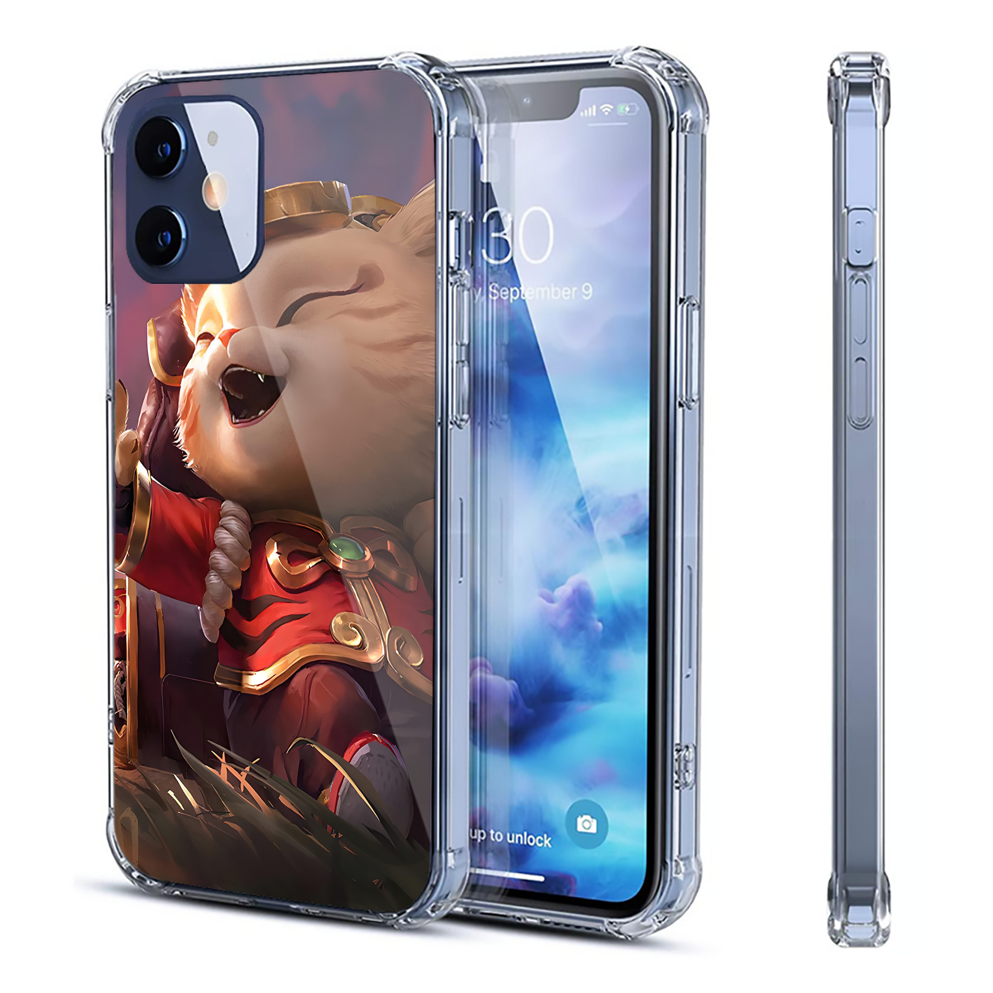 （画像用） リーグ・オブ・レジェンド League of Legends LOL 【iPhone 12シリーズ対応】透明スマホケース（クリアソフトケース）